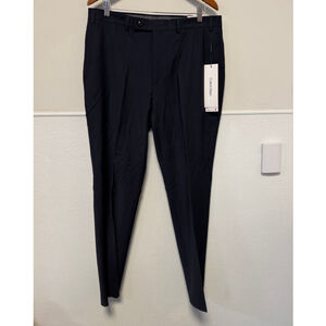 Calvin Klein Navy Slim Fit Men’s Dress Pants Jerome 36W x 32L NEW NWT MSRP: $190